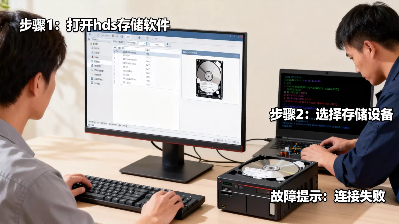 hds存储软件怎么用？hds存储软件故障处理