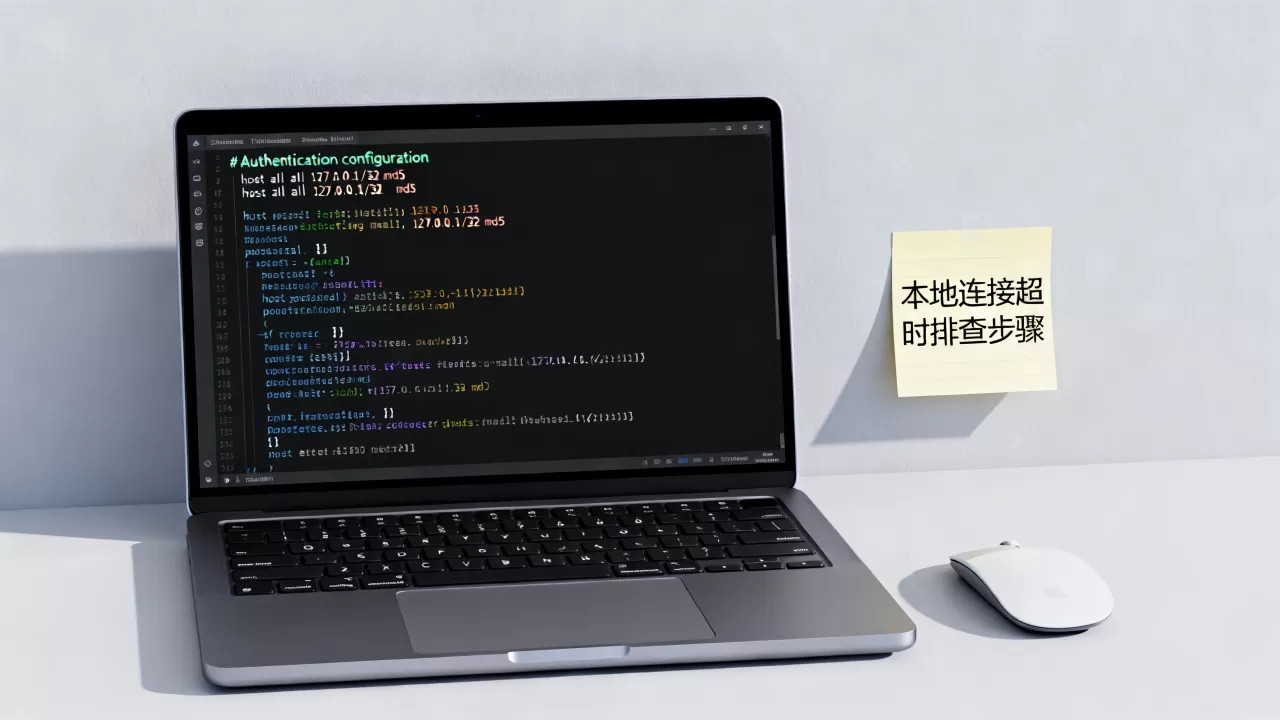 本地连接超时怎么办？postgresql.conf安全和认证配置详解