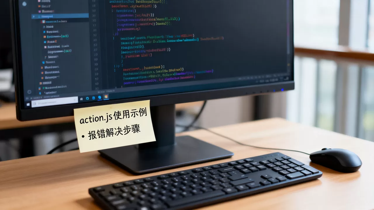 action.js怎么用？action.js报错怎么解决