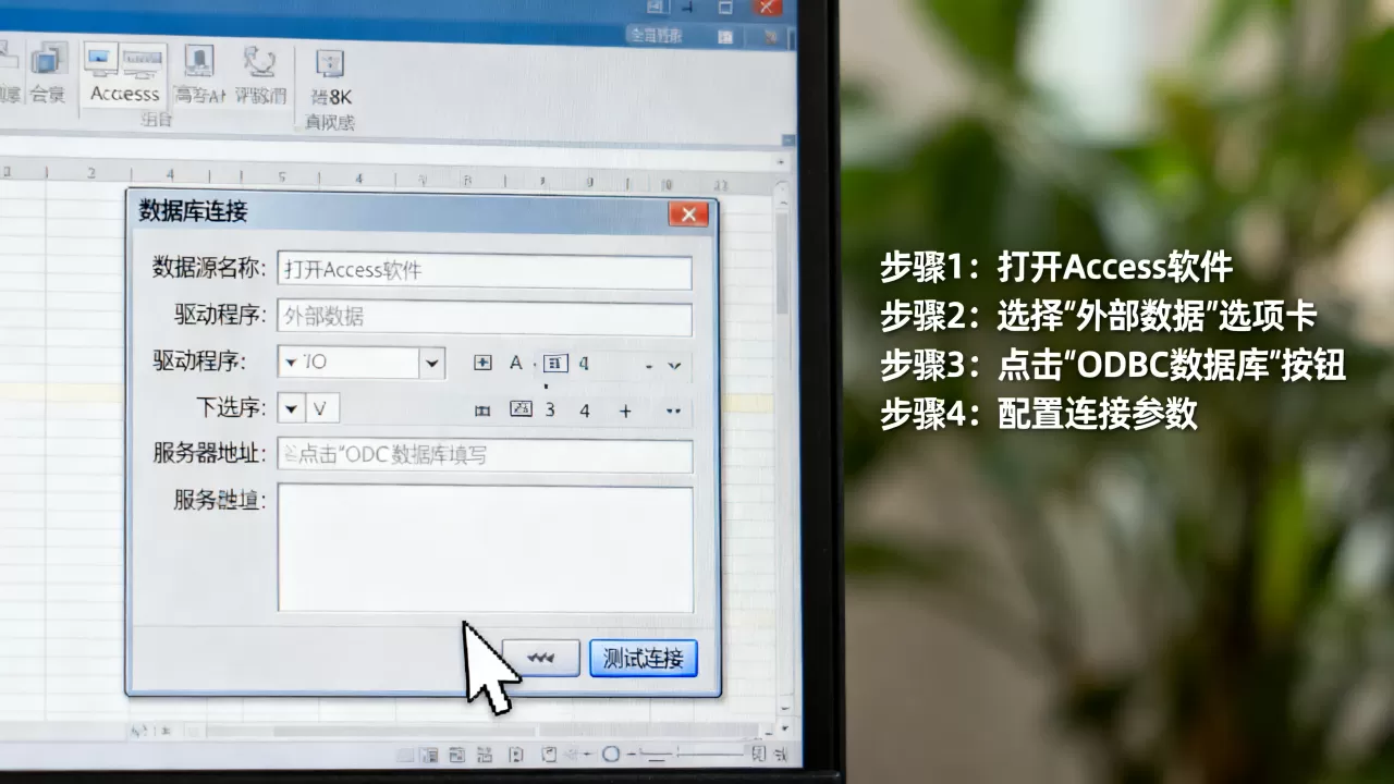 Access如何添加数据库连接？Access连接数据库详细步骤