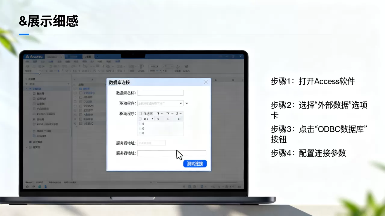 Access如何添加数据库连接？Access连接数据库详细步骤