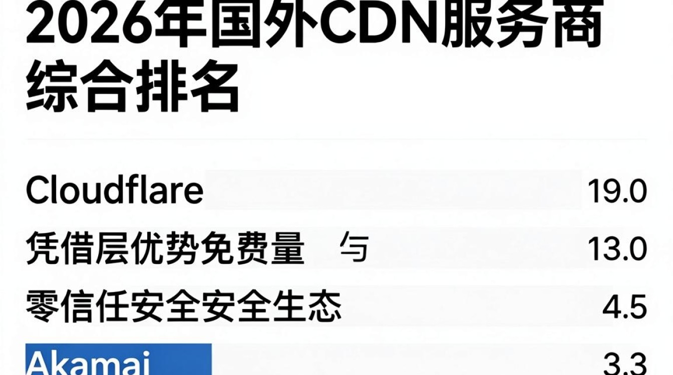 国外cdn服务商排名 国外cdn服务商排名