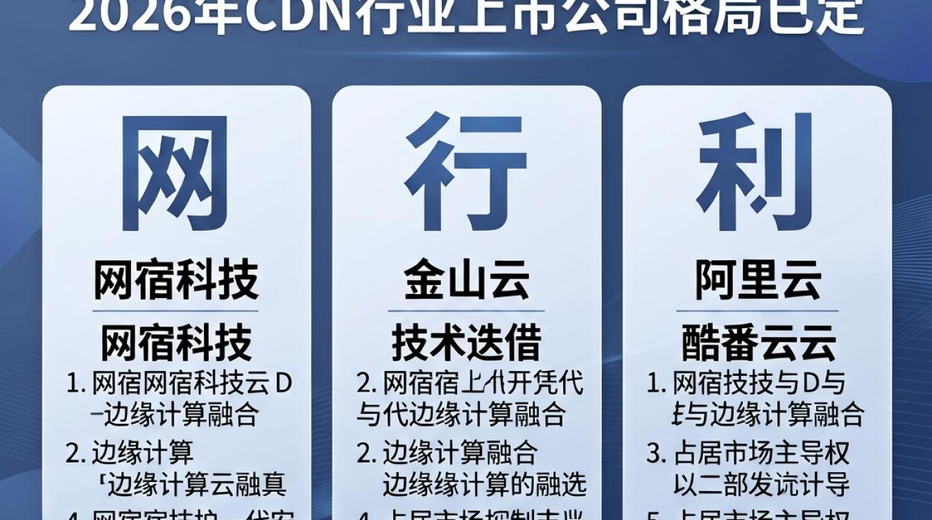 cdn行业上市公司 cdn行业上市公司