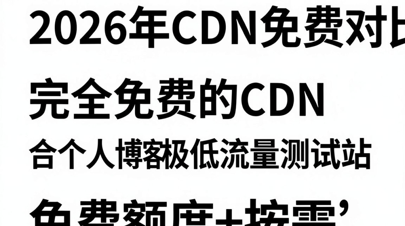 cdn 免费 对比 cdn 免费 对比