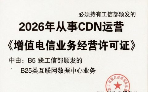 cdn运营牌照是什么，办理cdn牌照需要满足哪些条件