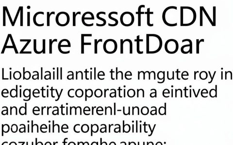 microsoft cdn怎么用，microsoft cdn加速