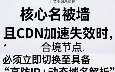 域名被墙cdn怎么办，域名被墙cdn怎么解决
