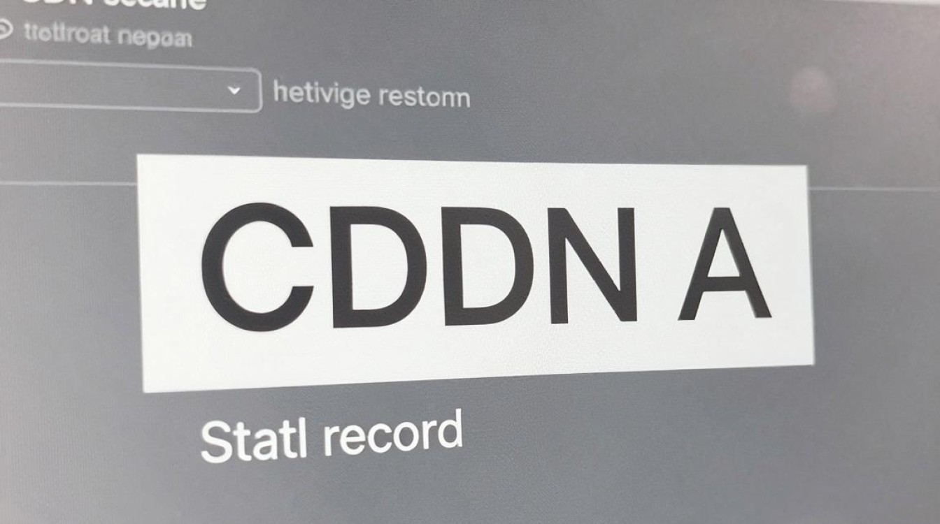 cdn a记录怎么设置，cdn加速配置教程
