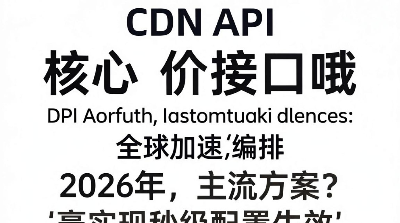 CDN API是什么，CDN加速原理