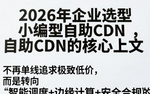 自助CDN怎么用？CDN加速原理与配置教程