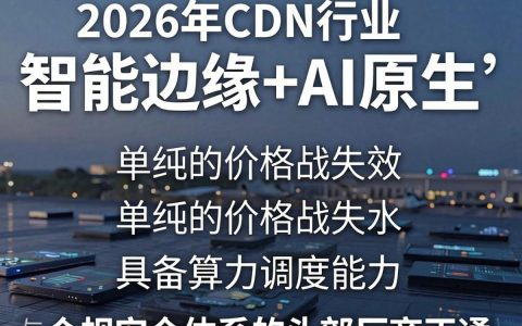 cdn行业分析，cdn是什么意思，cdn加速原理