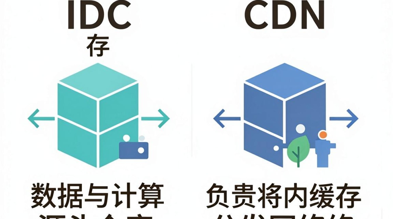 CDN与IDC有什么区别？CDN和IDC的区别到底是什么？