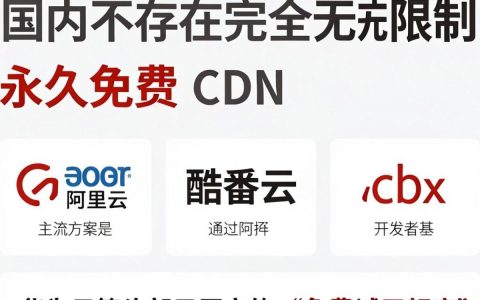 国内有哪些免费CDN？国内好用的免费CDN加速服务有哪些？
