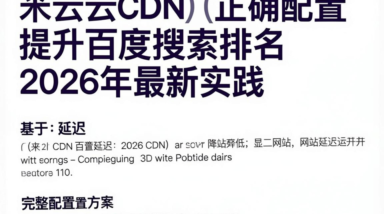 简米云cdn配置如何快速配置？简米云cdn配置步骤详解