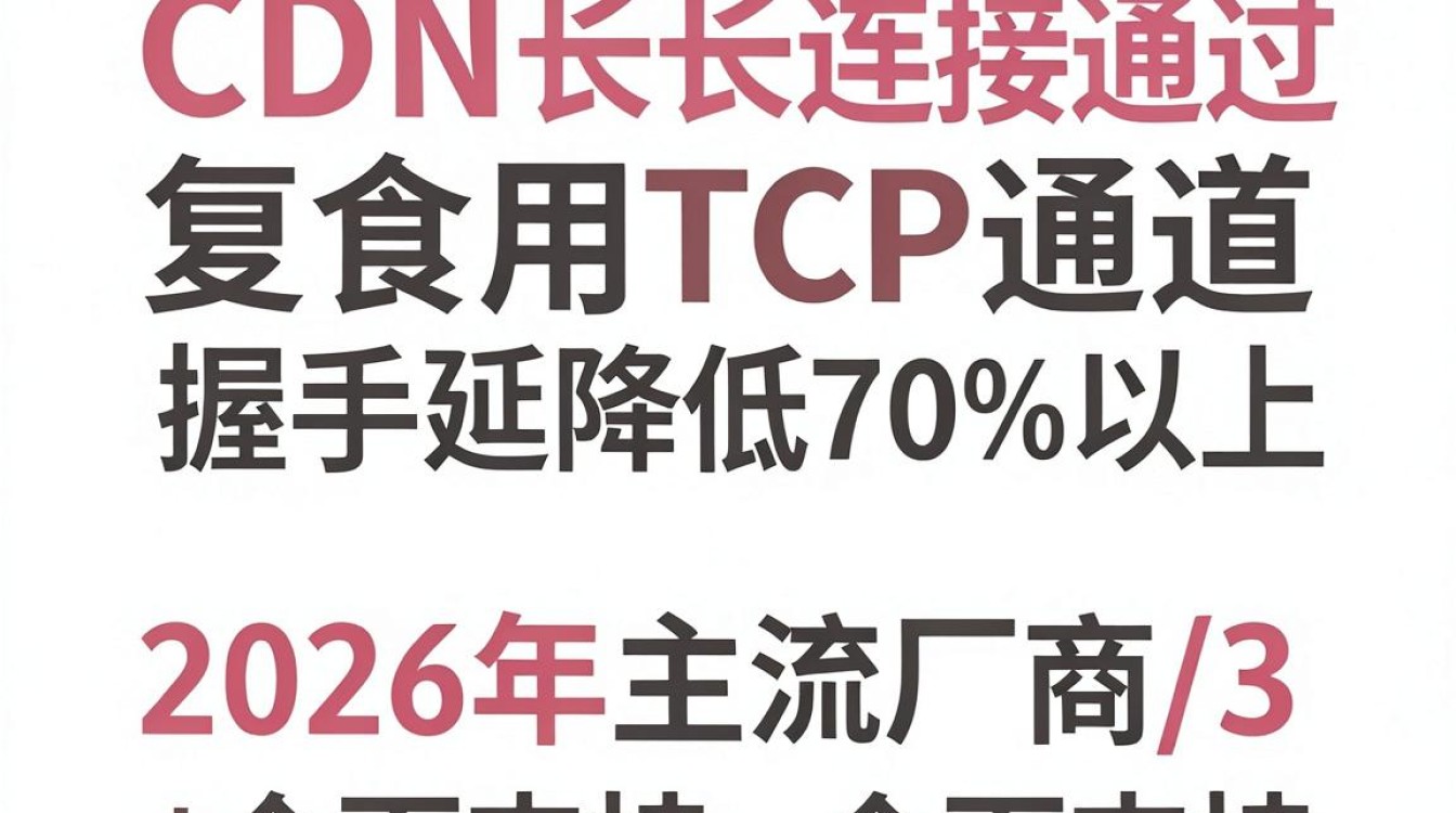 cdn长连接是什么？cdn长连接配置流程详解