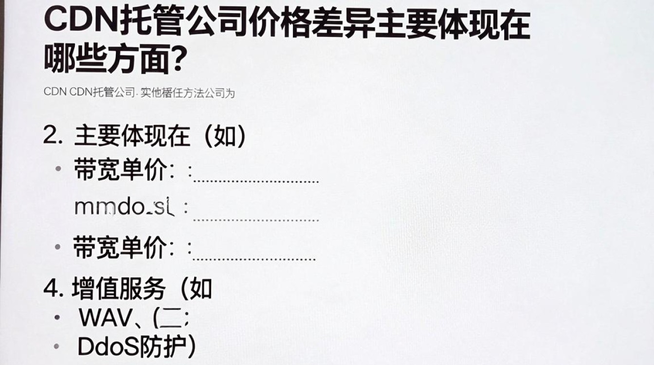 cdn托管公司 cdn托管公司