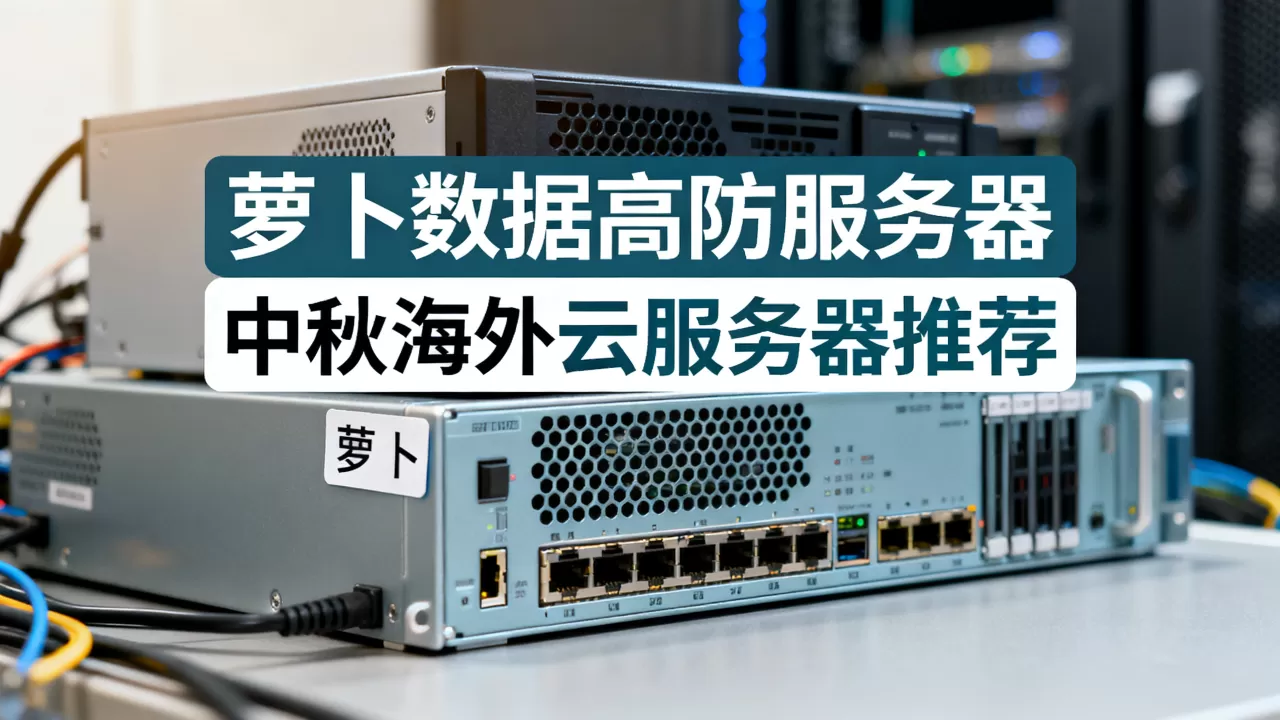 中秋海外云服务器怎么选？萝卜数据高防服务器多少钱
