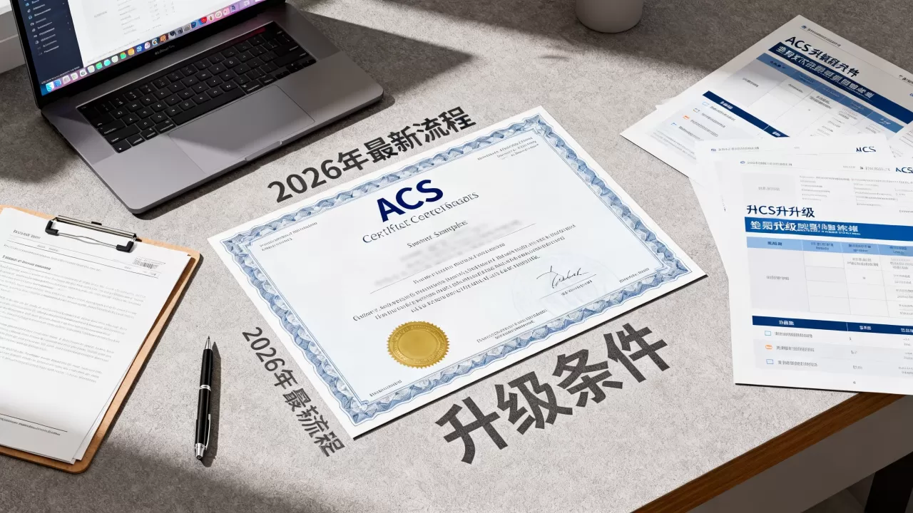 ACS证书如何升级？2026年最新流程与条件解析