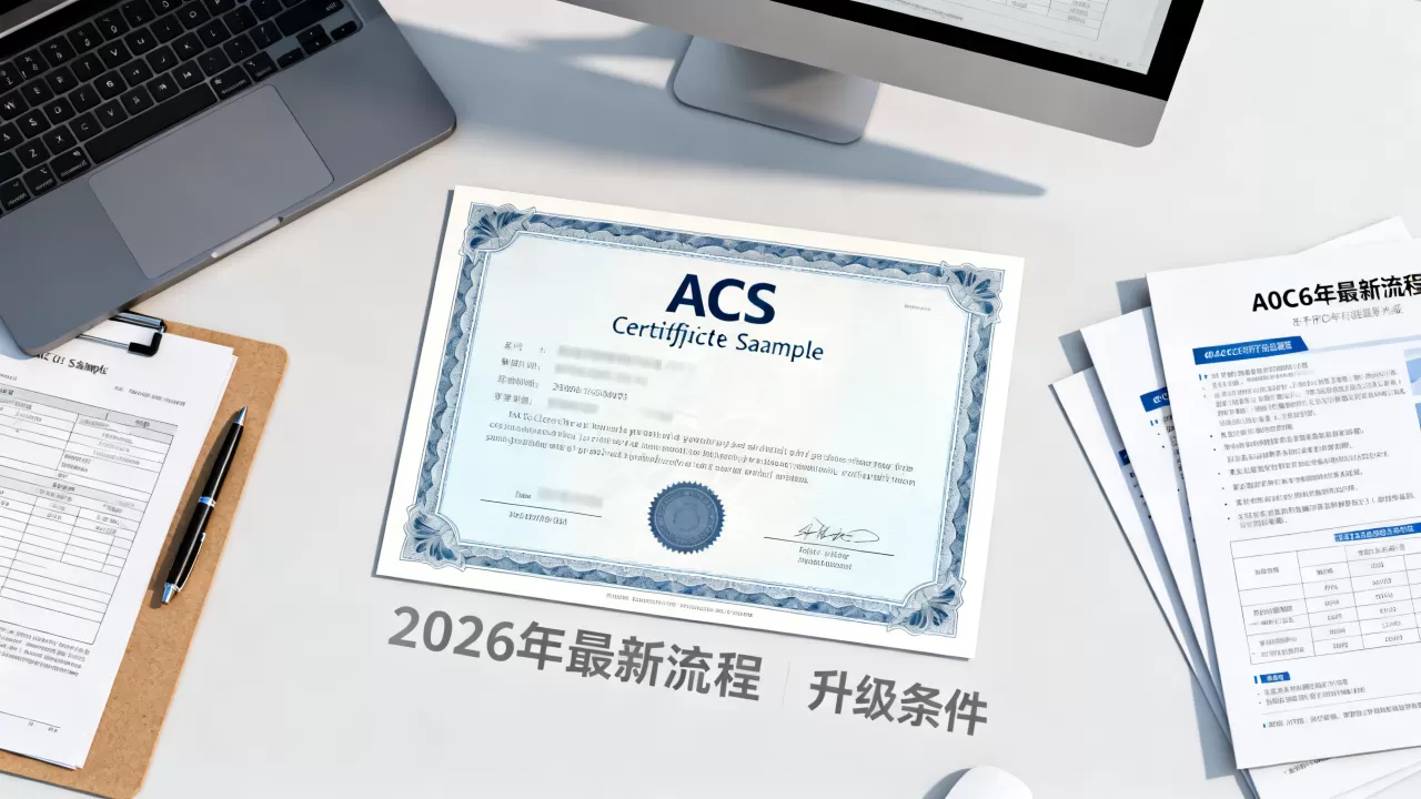 ACS证书如何升级？2026年最新流程与条件解析
