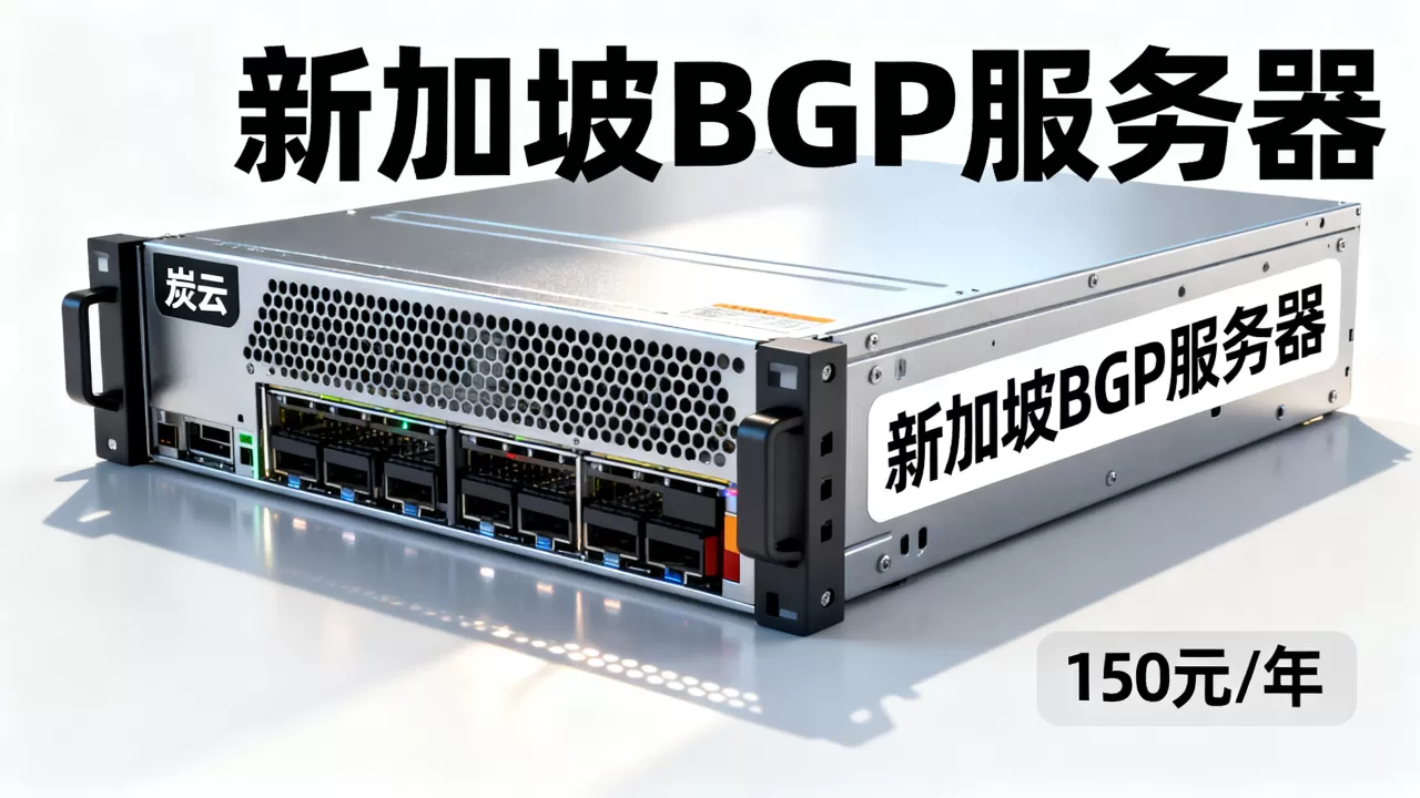 炭云新加坡BGP服务器150元/年怎么样？新加坡BGP服务器租用推荐