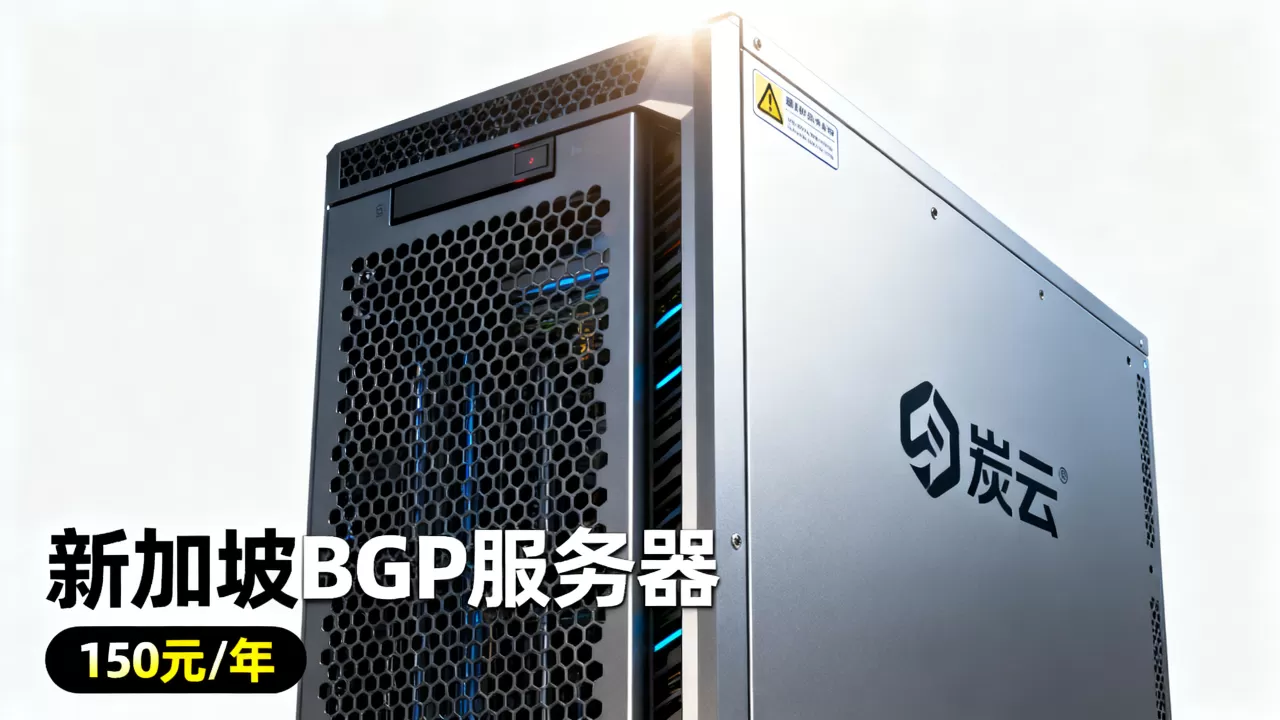 炭云新加坡BGP服务器150元/年怎么样？新加坡BGP服务器租用推荐