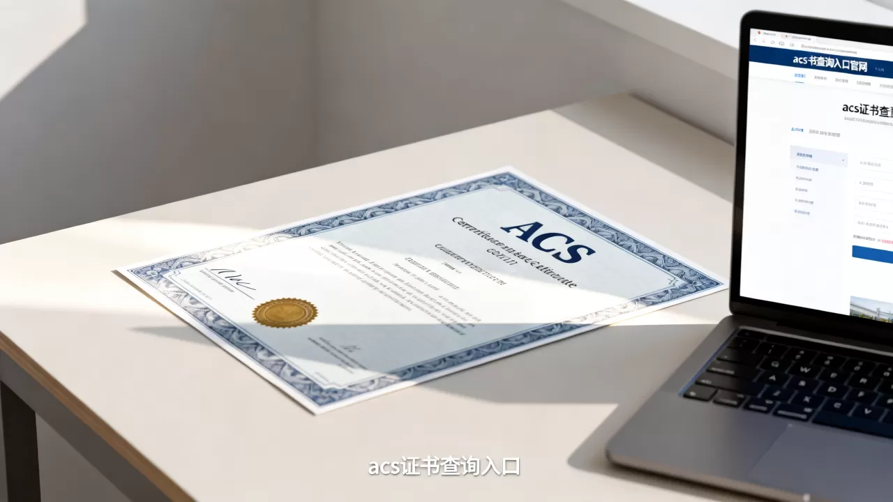 acs证书怎么查？acs证书查询入口官网