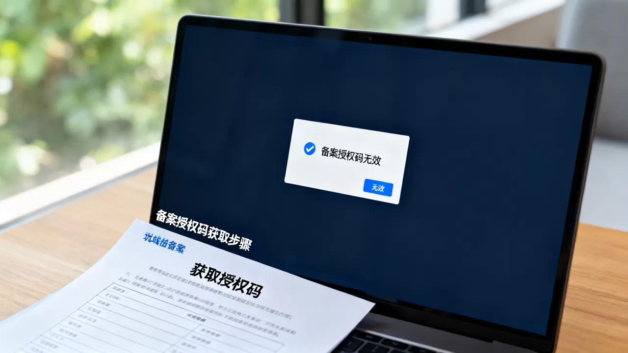 为什么提示备案授权码无效？域名备案授权码怎么获取