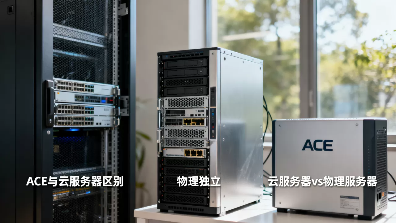 ACE和云服务器有啥区别？云服务器和物理服务器哪个好
