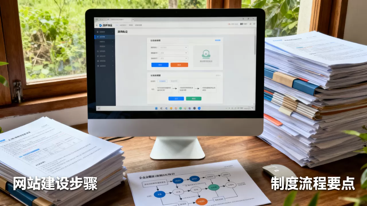 宝山网站建设怎么做？企业制度建设流程有哪些