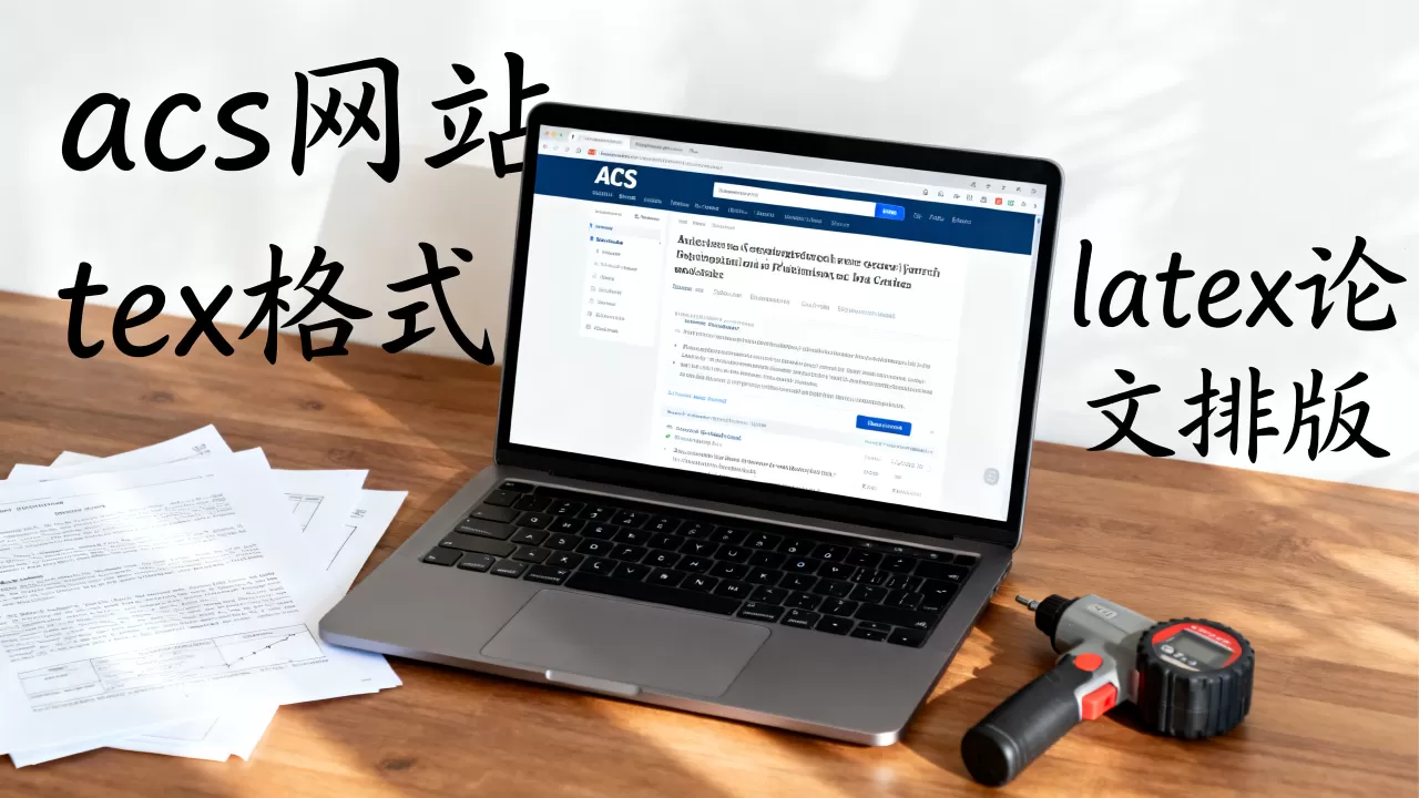 acs网站怎么转换成tex格式？latex论文排版常用格式转换