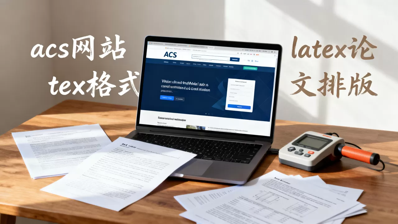 acs网站怎么转换成tex格式？latex论文排版常用格式转换