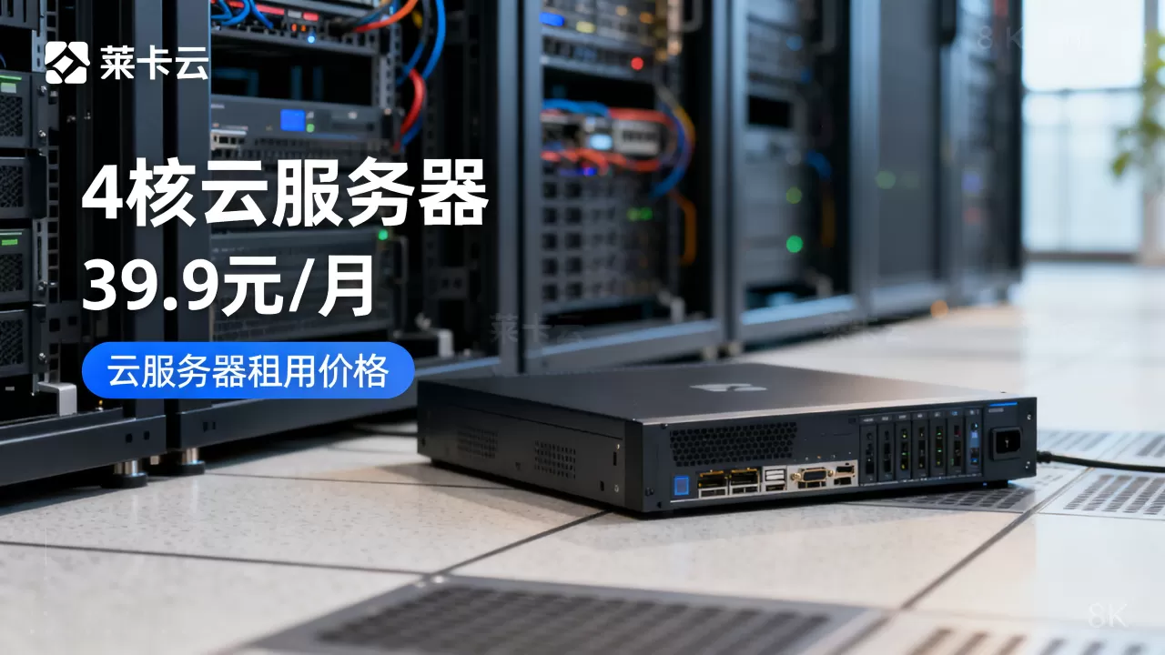 莱卡云9月4核云服务器39.9元/月是真的吗？云服务器租用价格
