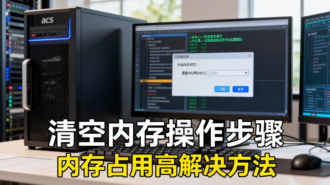 acs服务器清空内存怎么操作？服务器内存占用高怎么解决
