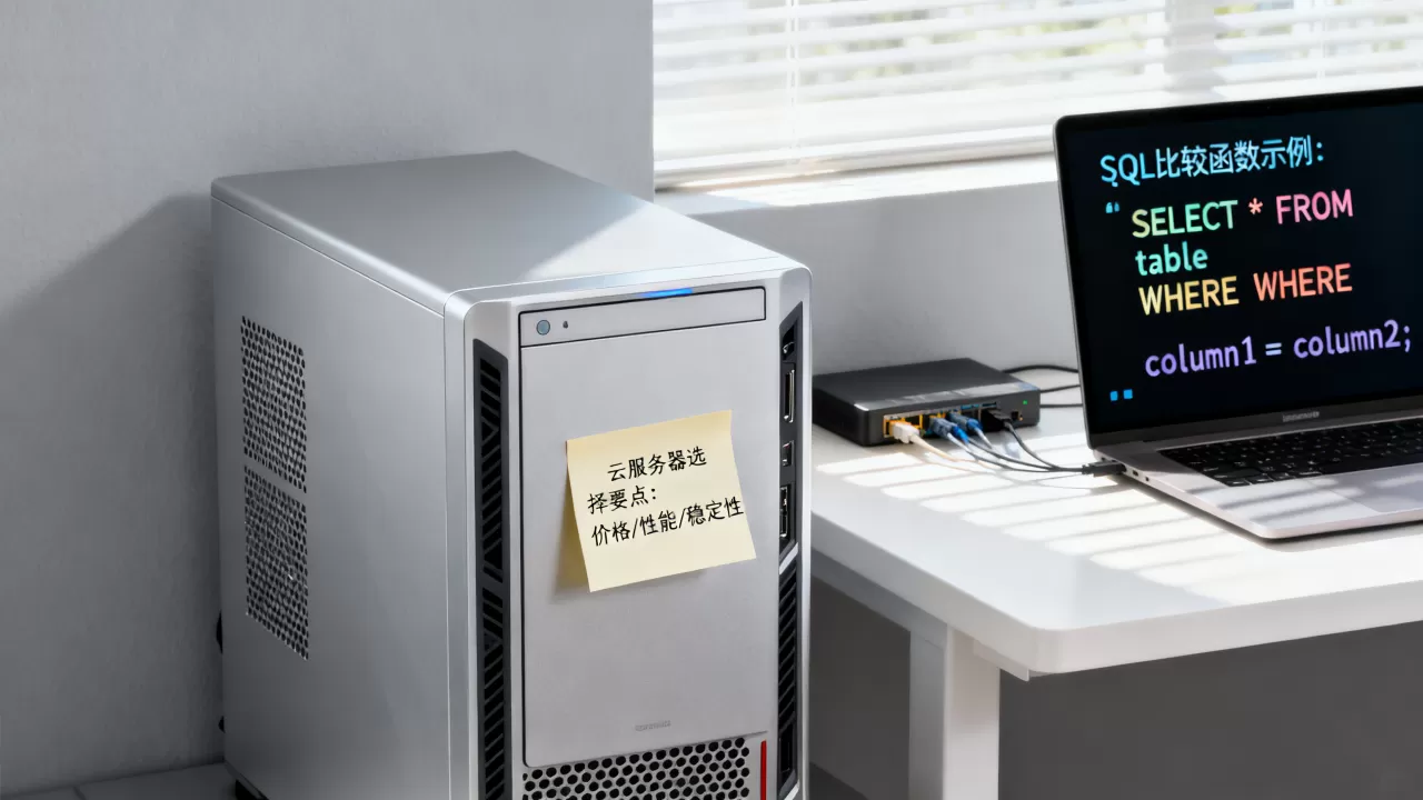 便宜的云服务器怎么选？比较函数在SQL中怎么使用
