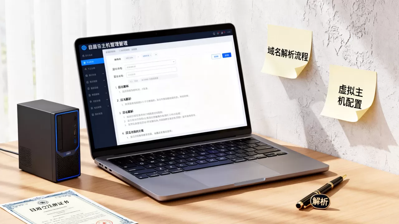 个人虚拟主机怎么解析？域名解析教程