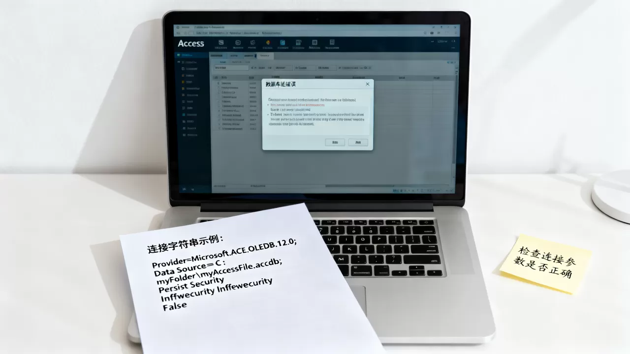 Access数据库连接出错怎么办？Access数据库连接字符串怎么写