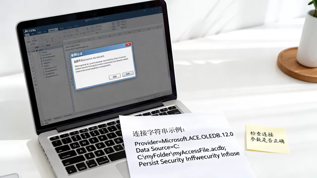 Access数据库连接出错怎么办？Access数据库连接字符串怎么写