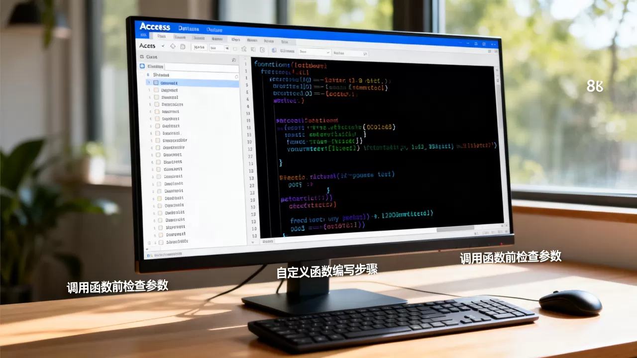 Access数据库调用函数报错怎么办？Access调用自定义函数方法