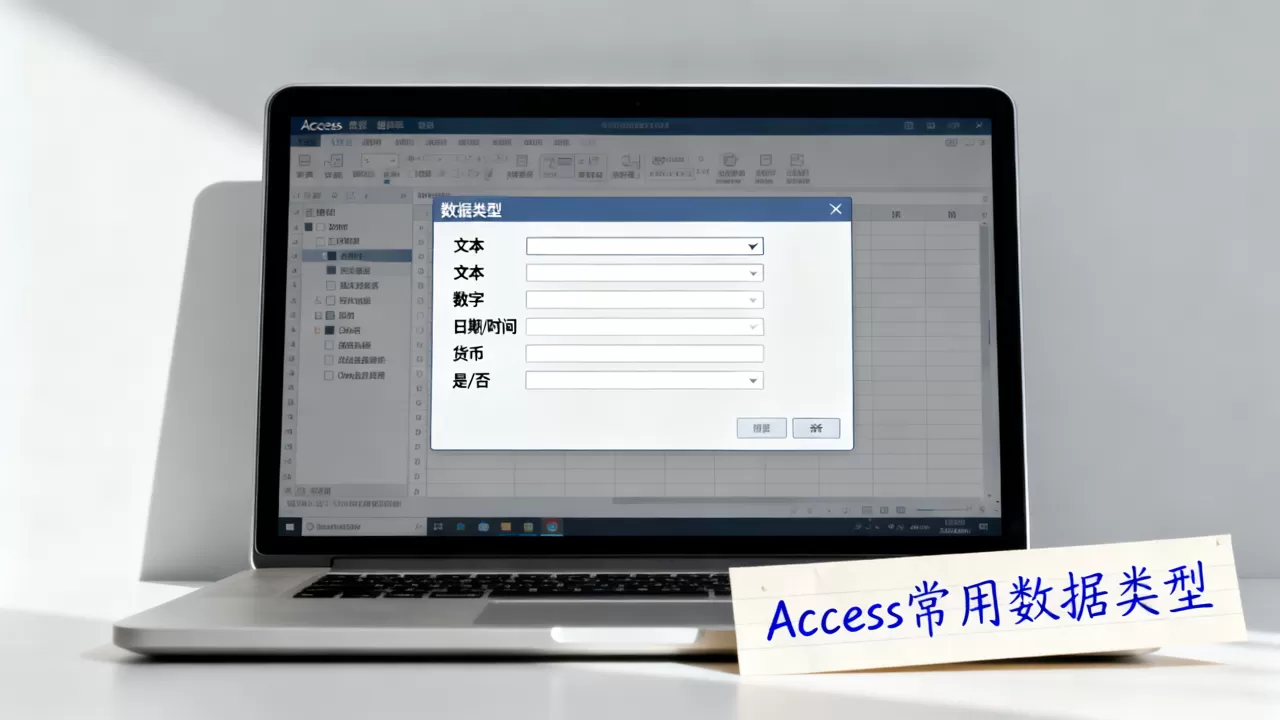 Access数据库的类型是？Access数据库常用数据类型有哪些