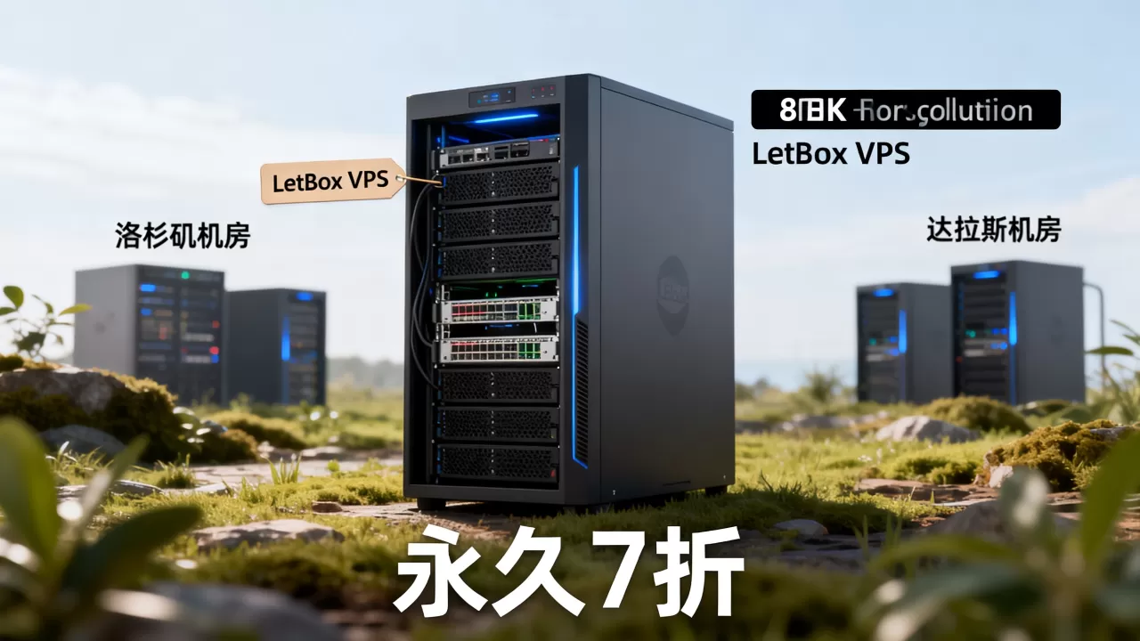 LetBox VPS永久7折多少钱？洛杉矶达拉斯机房VPS推荐
