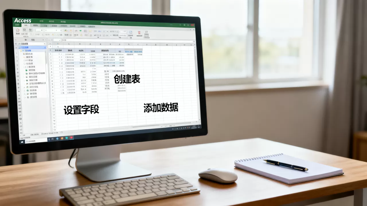 如何用Access构建数据库VC？access数据库教程