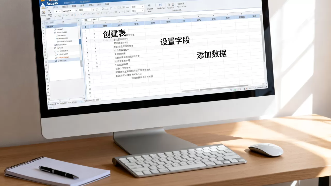 如何用Access构建数据库VC？access数据库教程
