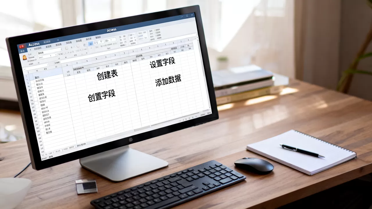 如何用Access构建数据库VC？access数据库教程