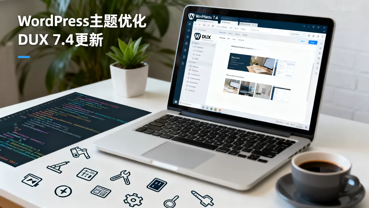 DUX主题7.4更新了什么？WordPress主题优化技巧