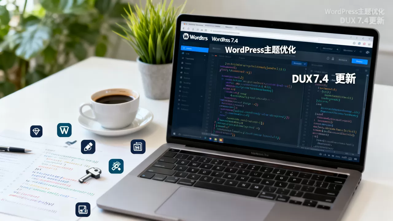 DUX主题7.4更新了什么？WordPress主题优化技巧