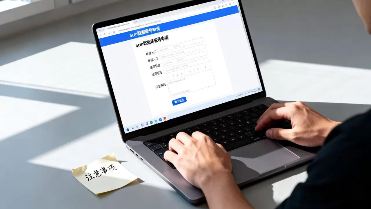acm数据库账号怎么申请？acm数据库账号怎么申请