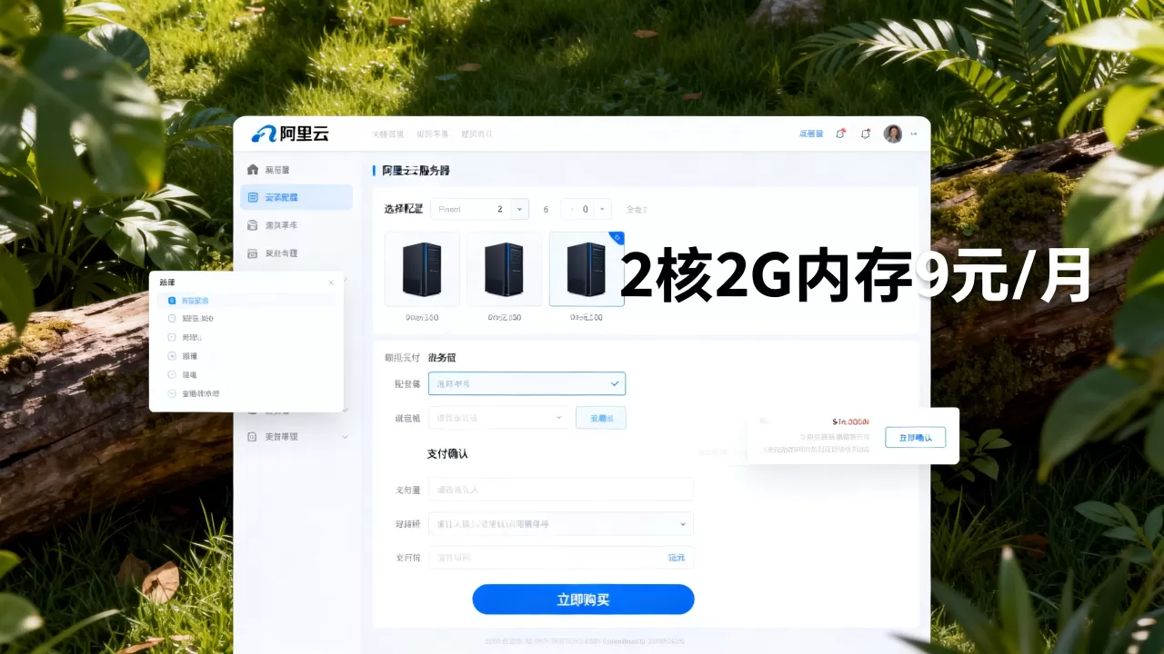 阿里云服务器怎么买才便宜？2核2G内存9元/月怎么买