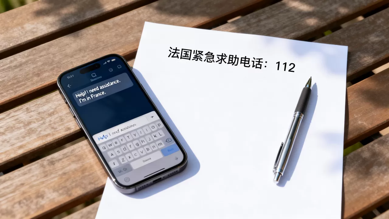 法国帮助短信怎么发？法国紧急求助电话是多少