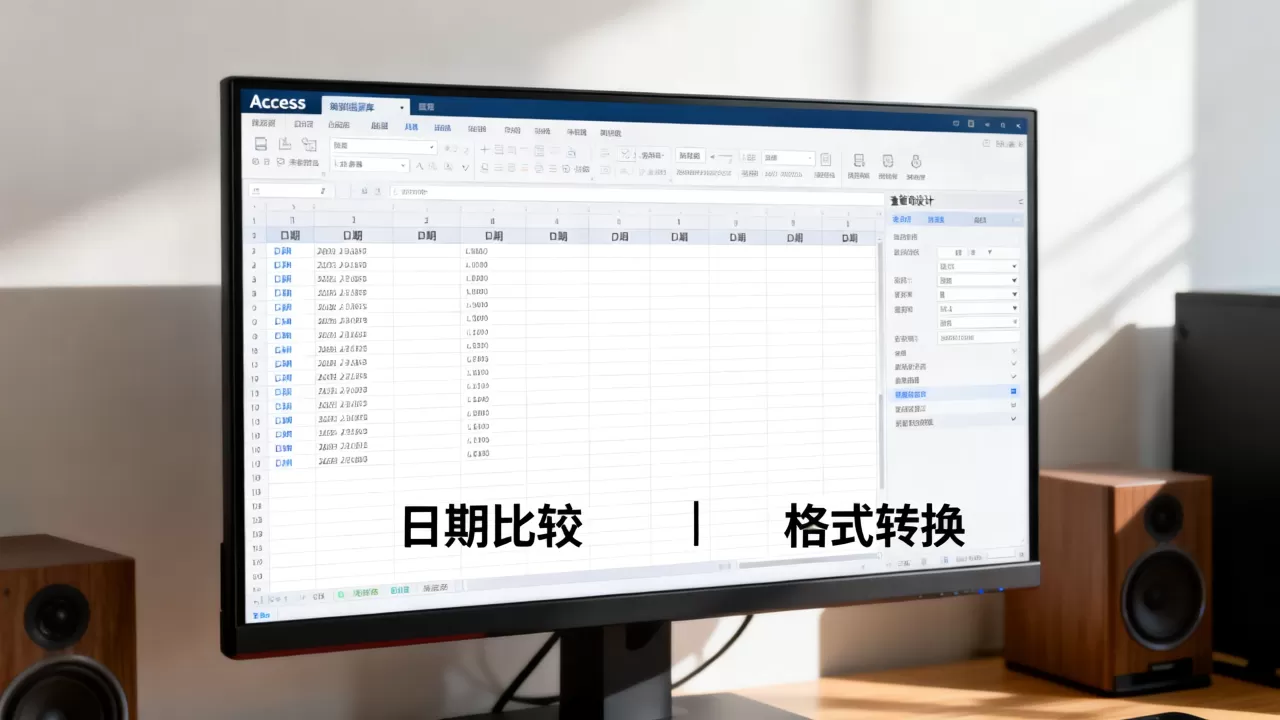 Access数据库日期怎么比较？access数据库日期格式转换