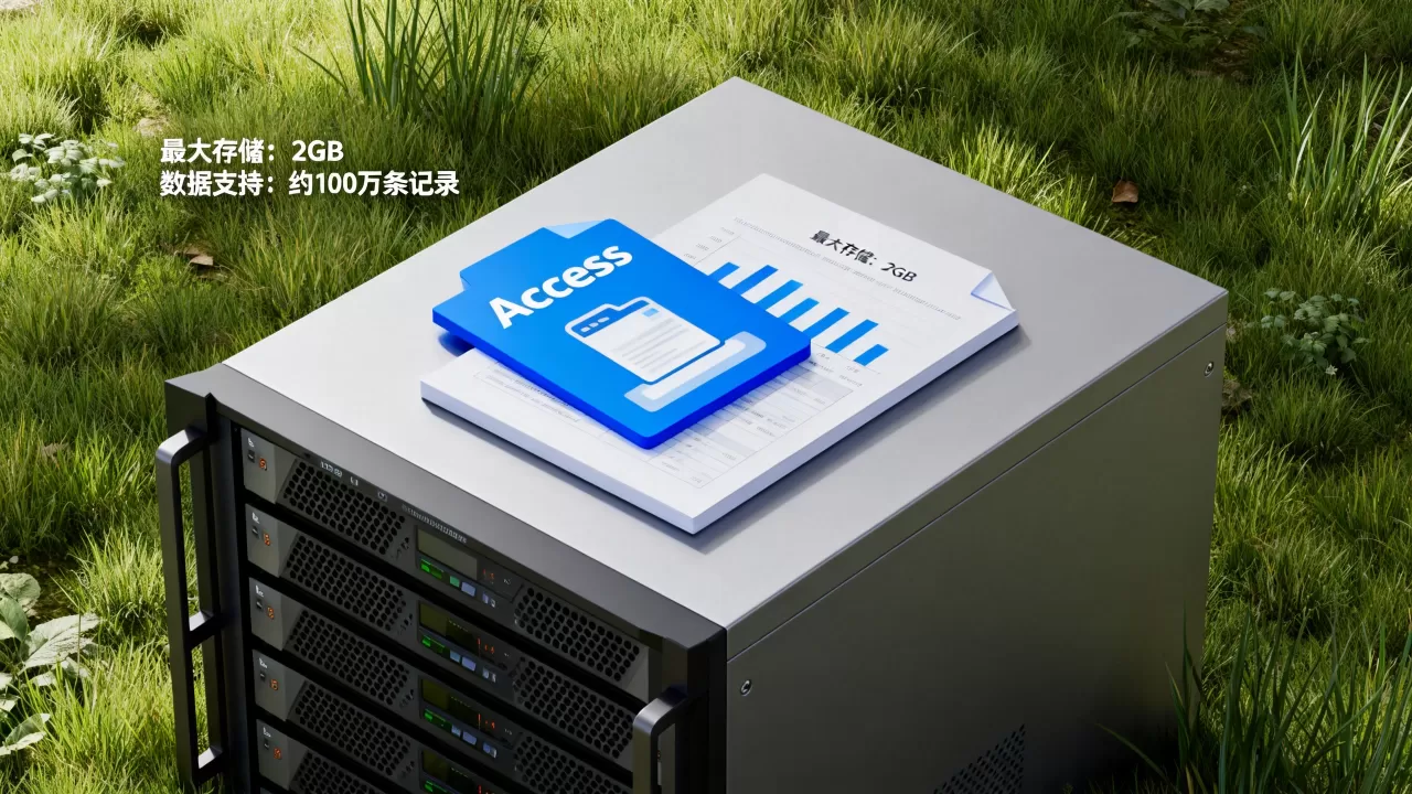 Access最大存储是多少？access数据库最大支持多少数据
